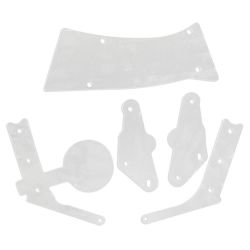 Bally Who Dunnit Clear & Colored PETG Plastic Protector Set
